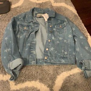 NWT star jean jacket